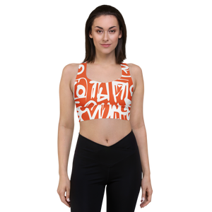 Longline sports bra