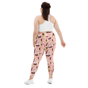 All-Over Print Plus Size Leggings