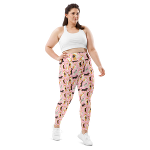 All-Over Print Plus Size Leggings