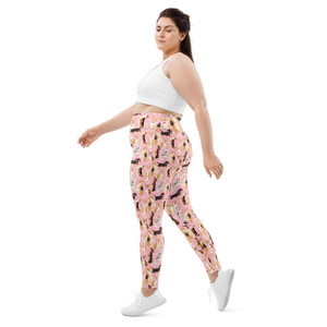 All-Over Print Plus Size Leggings