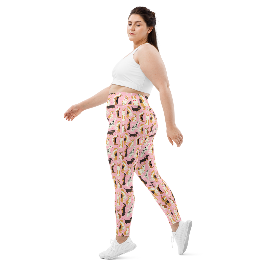 All-Over Print Plus Size Leggings