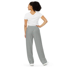 Load image into Gallery viewer, All-over print unisex wide-leg pants
