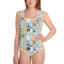 Load image into Gallery viewer, All-Over Print Youth Swimsuit