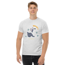 Load image into Gallery viewer, Gray Dog Woof - Men&#39;s classic tee