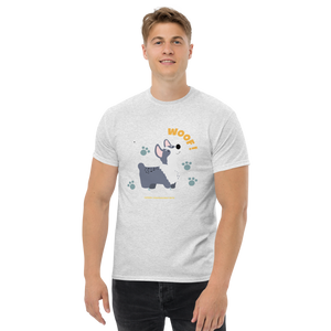 Gray Dog Woof - Men's classic tee