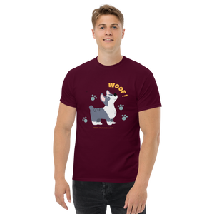 Gray Dog Woof - Men's classic tee