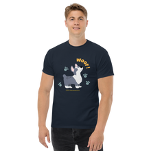 Load image into Gallery viewer, Gray Dog Woof - Men&#39;s classic tee