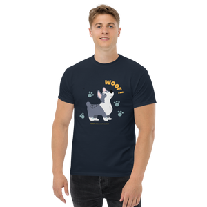 Gray Dog Woof - Men's classic tee