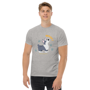 Gray Dog Woof - Men's classic tee