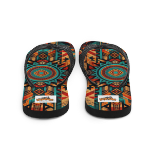 Native American Pattern - Flip-Flops