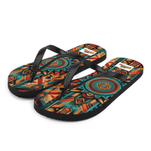 Load image into Gallery viewer, Native American Pattern - Flip-Flops