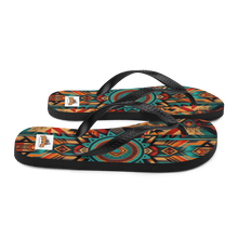 Load image into Gallery viewer, Native American Pattern - Flip-Flops