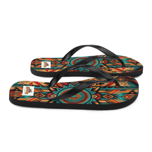 Native American Pattern - Flip-Flops