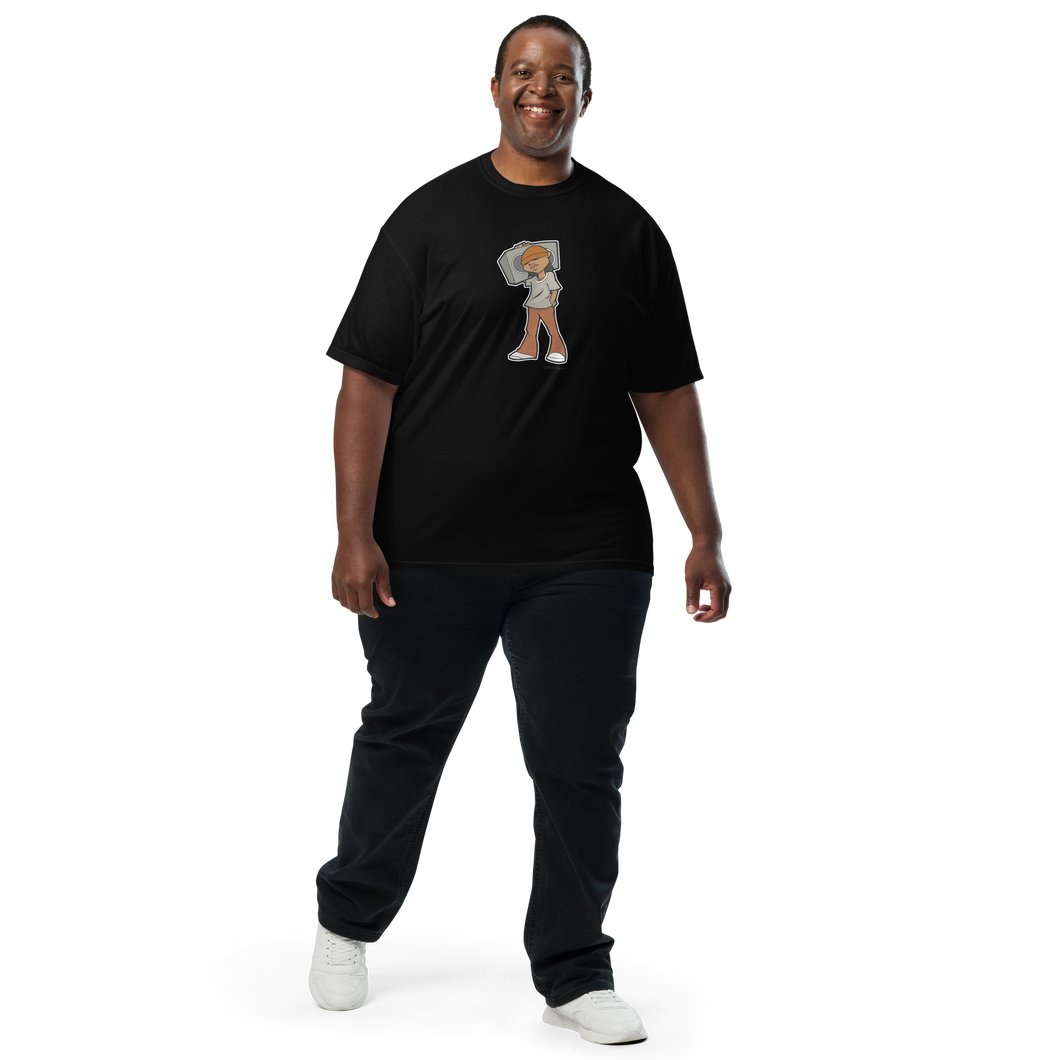 Unisex garment-dyed heavyweight t-shirt