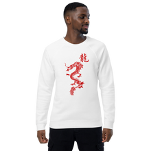 Load image into Gallery viewer, Unisex organic raglan sweatshirt