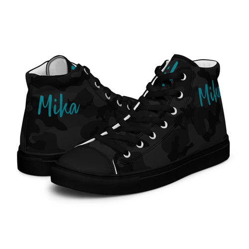 Mika - Women’s high top canvas shoes
