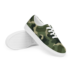 Women’s lace-up canvas shoes