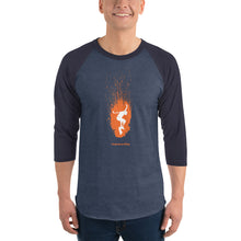 Load image into Gallery viewer, 3/4 sleeve raglan shirt