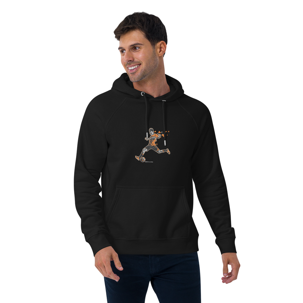 Unisex eco raglan hoodie