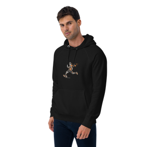 Unisex eco raglan hoodie