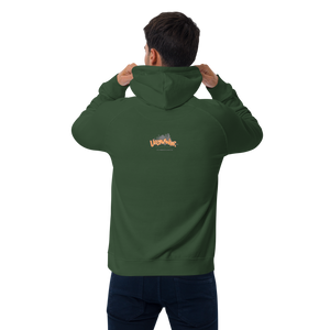 Unisex eco raglan hoodie