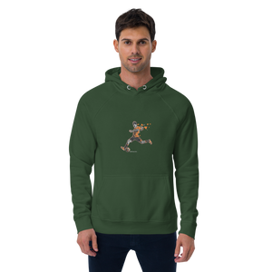 Unisex eco raglan hoodie