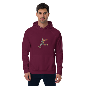 Unisex eco raglan hoodie